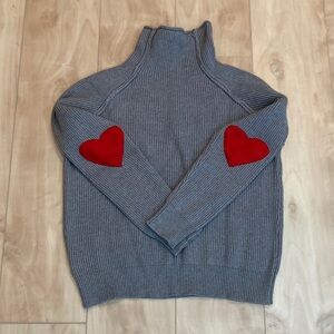 Chicwish heart and soul turtleneck